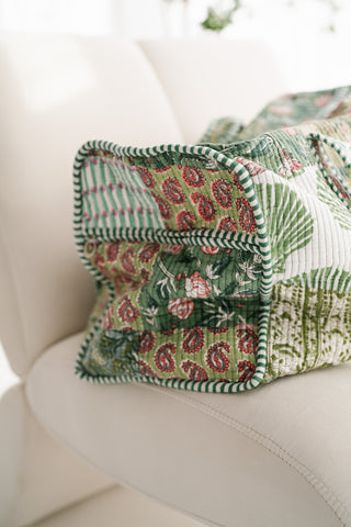 Woodland Charm Patchwork Duffle Bag