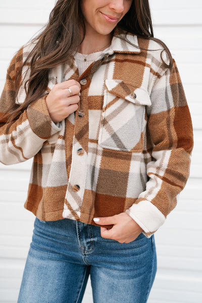Auria Plaid Shacket