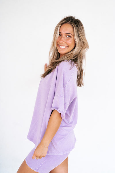 Lilac Free As Can Be Top - Online