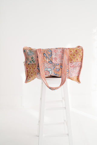 Sunshine Path Patchwork Duffle Bag
