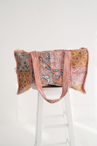 Sunshine Path Patchwork Duffle Bag