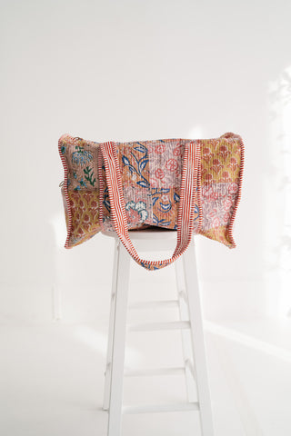 Sunshine Path Patchwork Duffle Bag