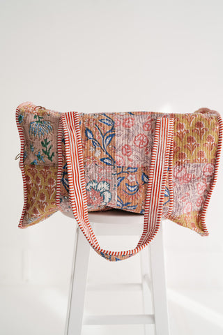 Sunshine Path Patchwork Duffle Bag