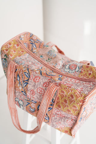 Sunshine Path Patchwork Duffle Bag