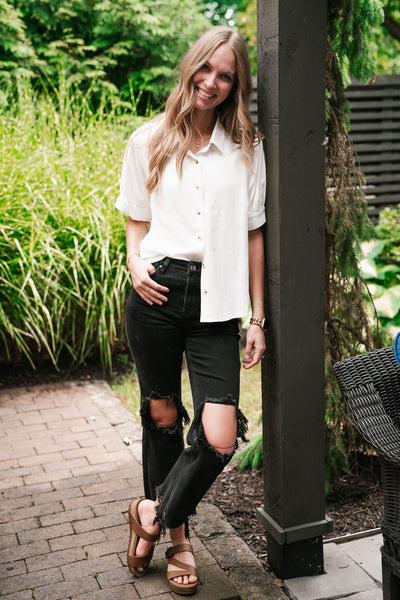 Sunlit Puff Sleeve Blouse