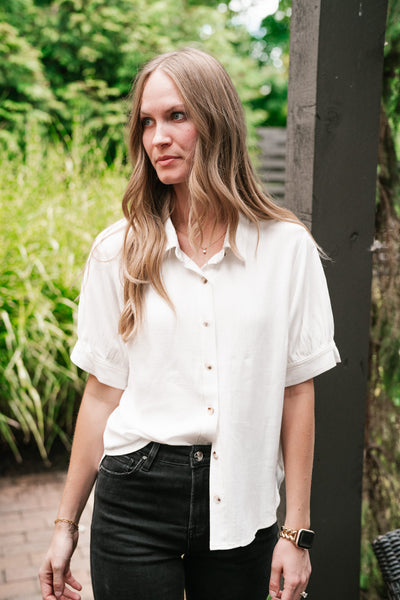 Sunlit Puff Sleeve Blouse