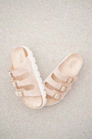 Faye Triple Strap Platform Sandal