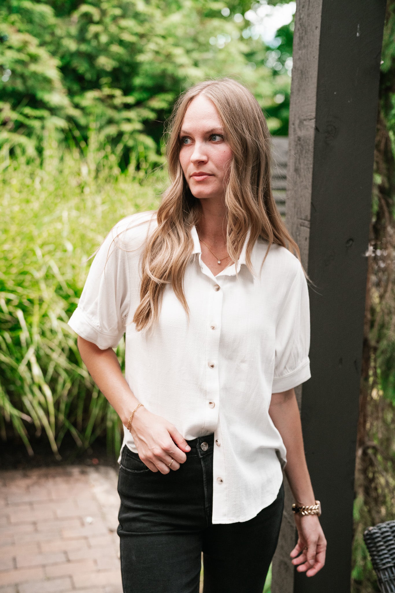 Sunlit Puff Sleeve Blouse