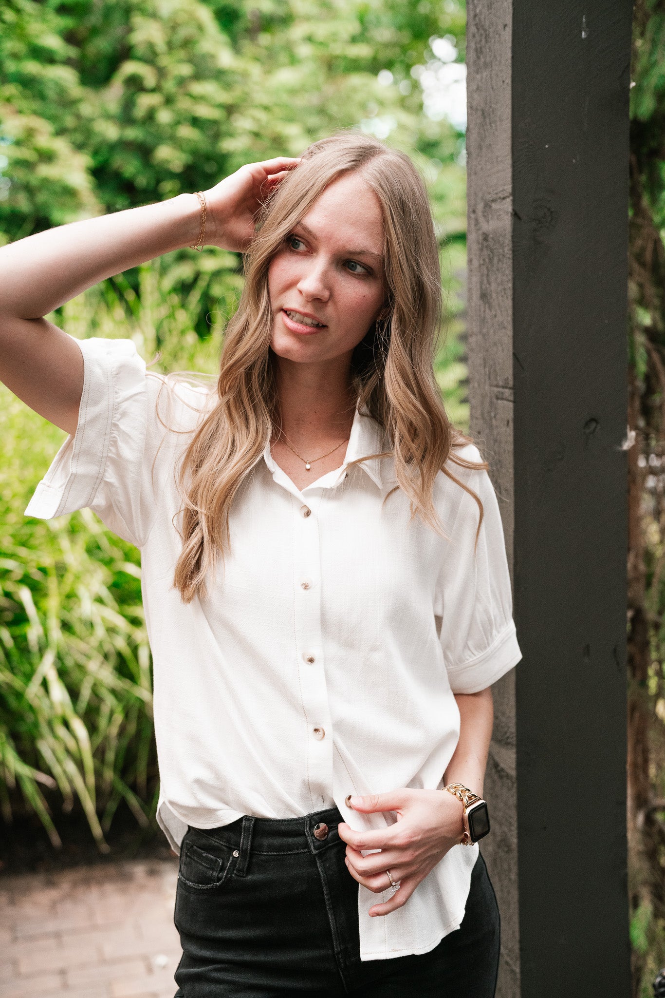 Sunlit Puff Sleeve Blouse