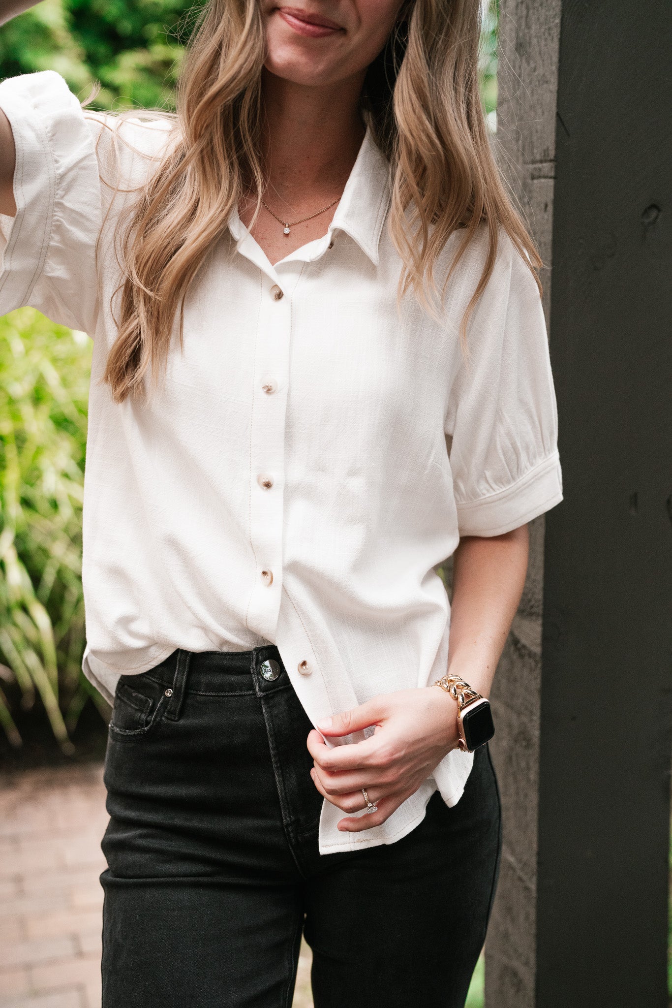 Sunlit Puff Sleeve Blouse