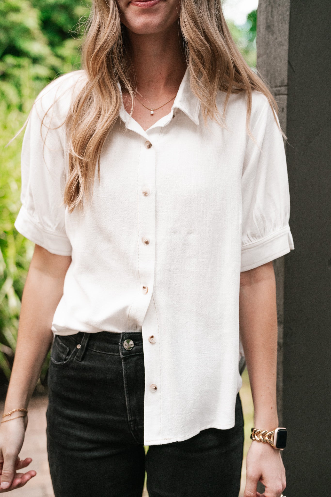 Sunlit Puff Sleeve Blouse