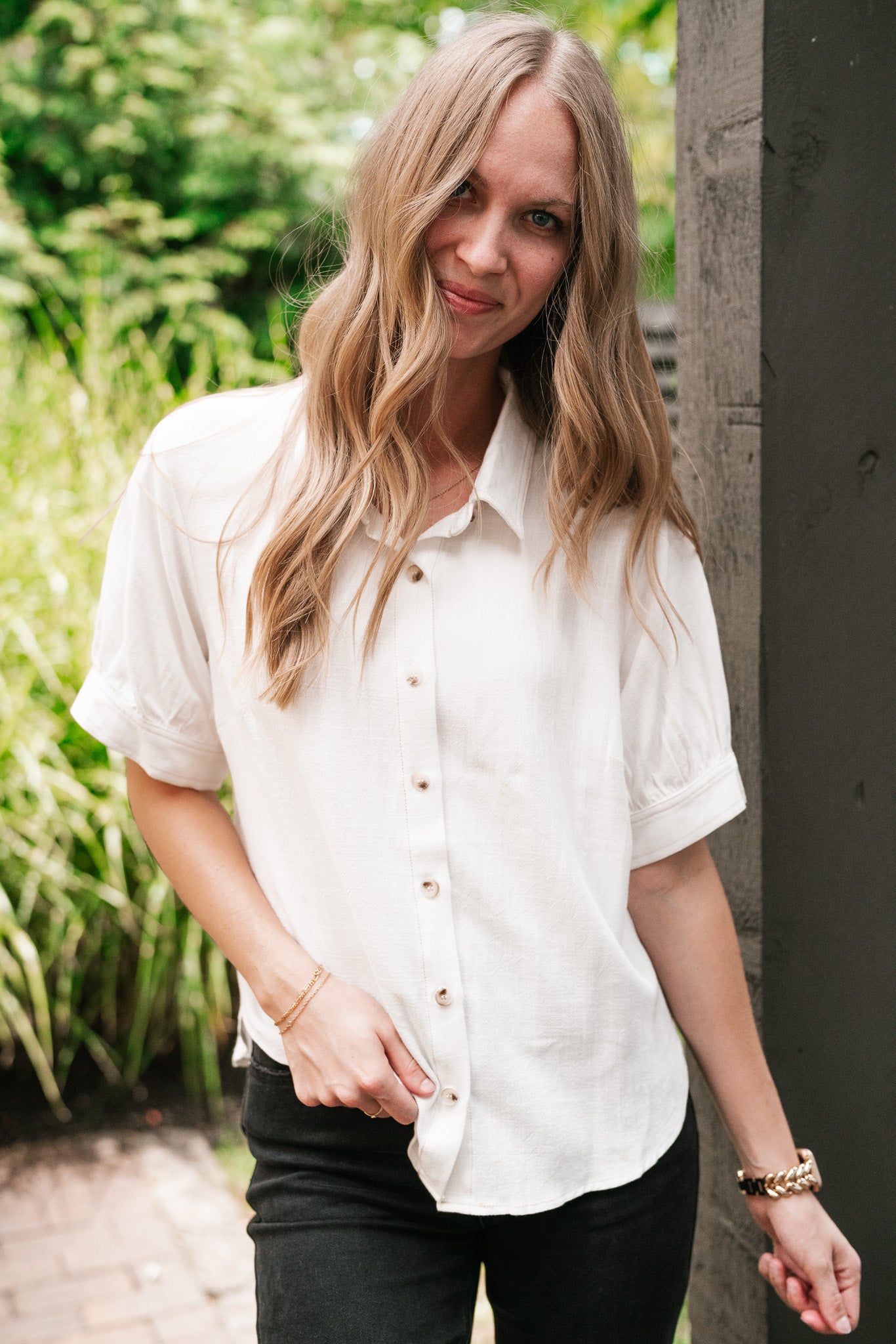 Sunlit Puff Sleeve Blouse