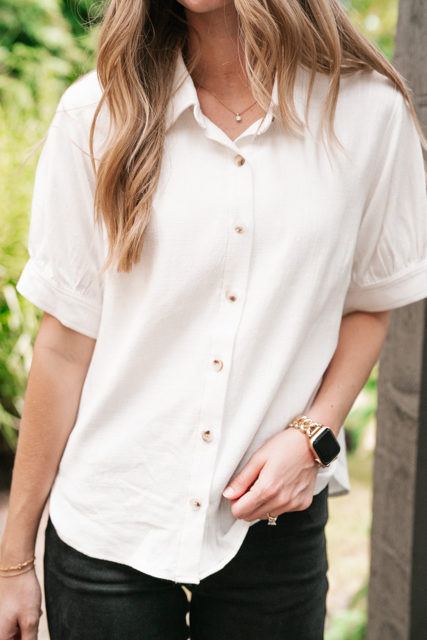 Sunlit Puff Sleeve Blouse