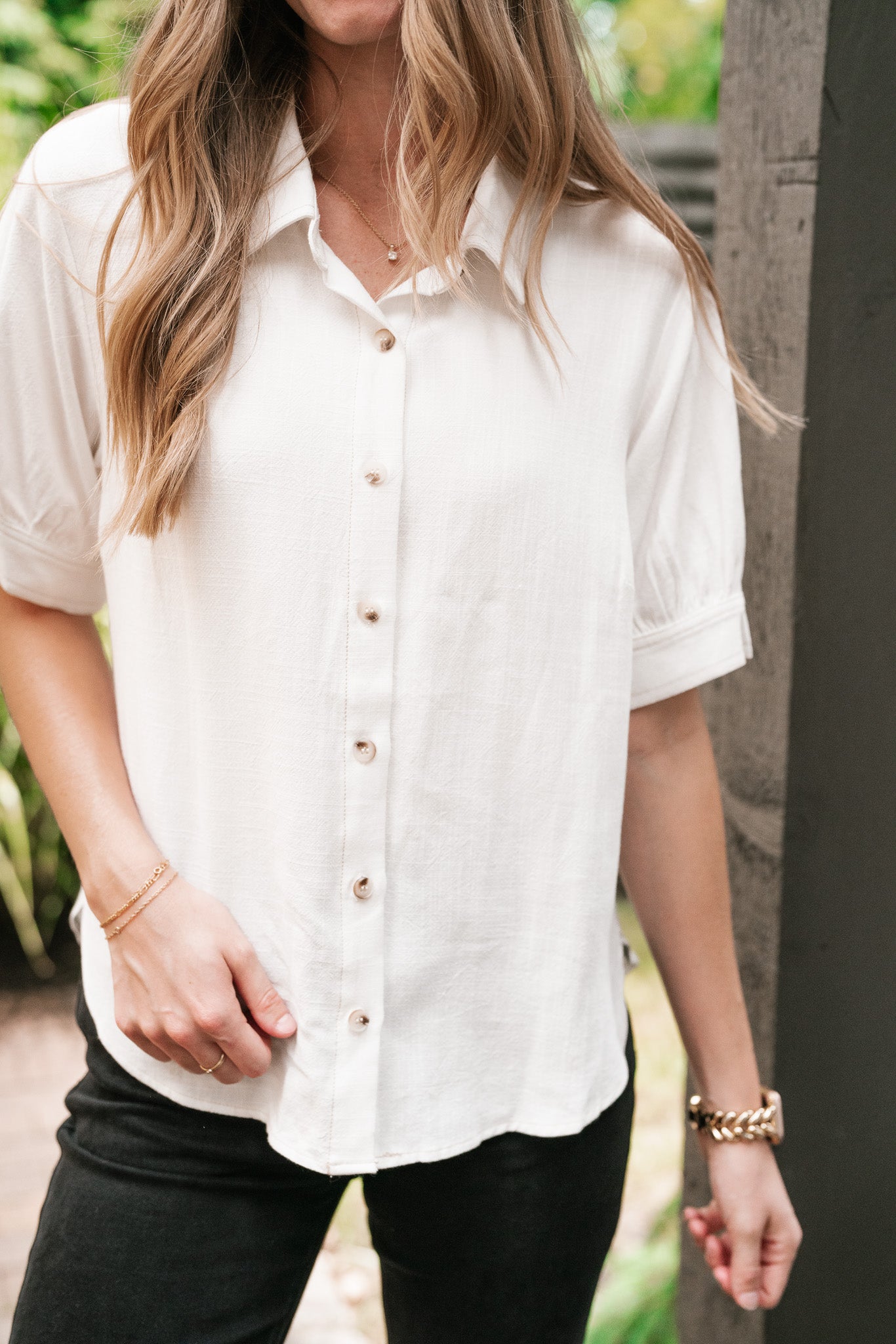 Sunlit Puff Sleeve Blouse