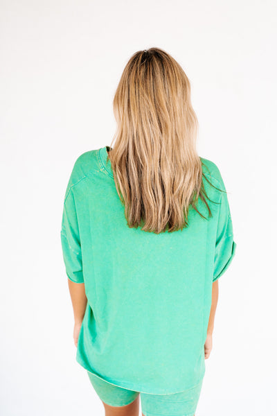Kelly Green Free As Can Be Top - Online