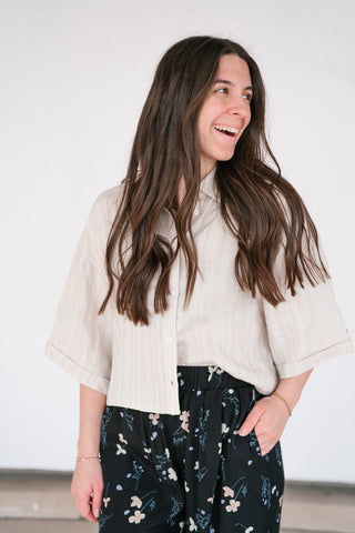 Clean Slate Collared Button Up