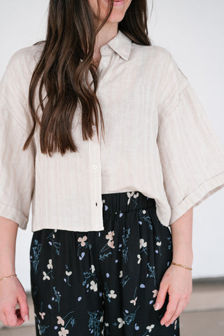Clean Slate Collared Button Up