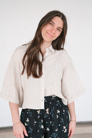 Clean Slate Collared Button Up