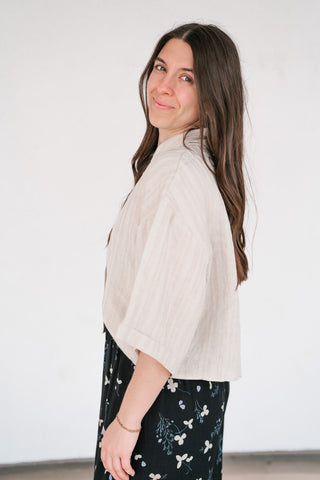 Clean Slate Collared Button Up
