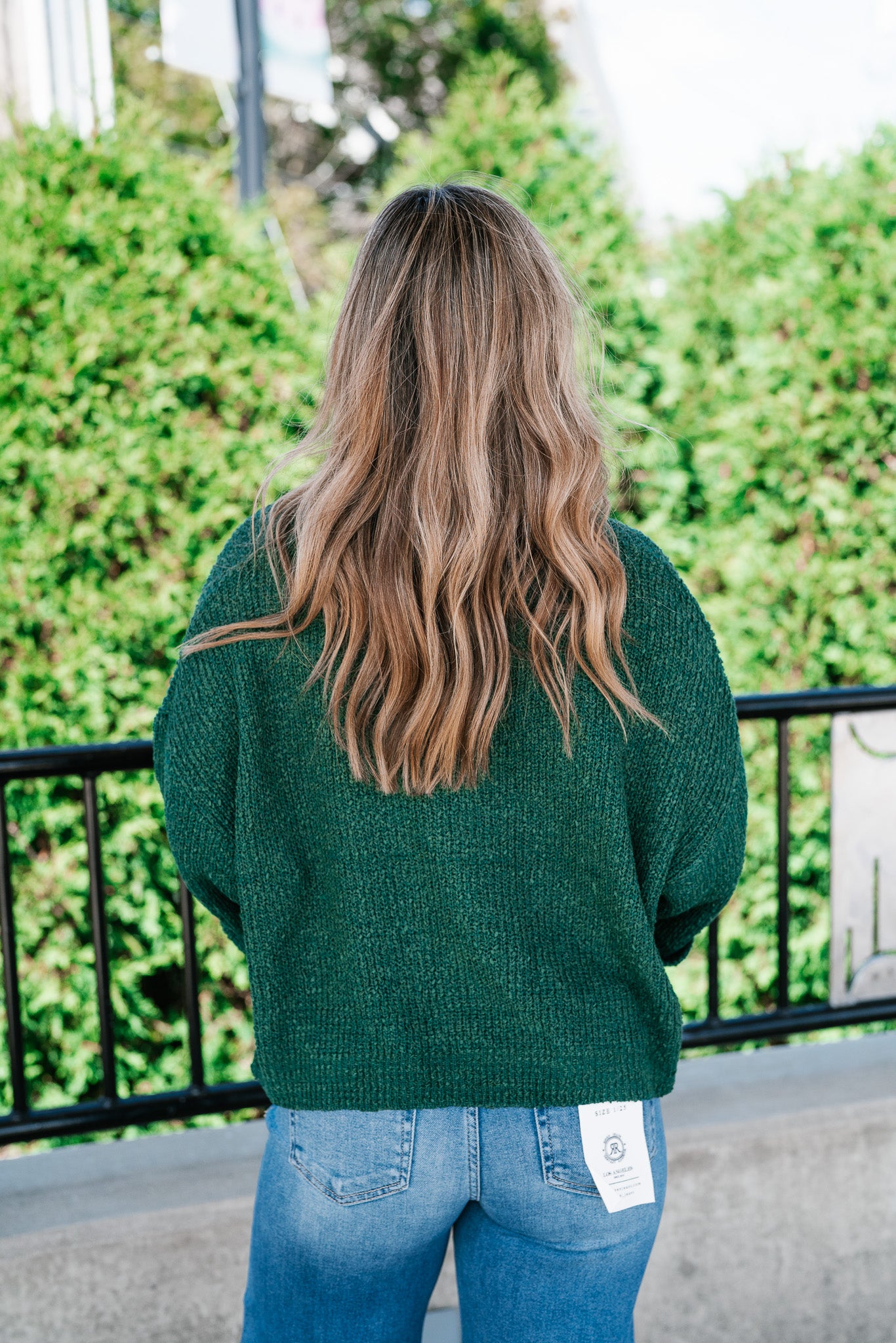 Autumn Glow Quarter Sleeve Sweater - Green