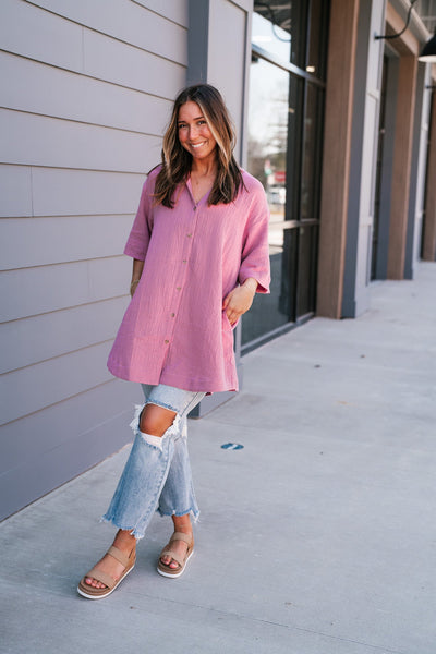 Up For It Tunic Top