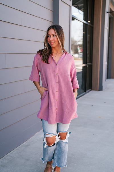 Up For It Tunic Top