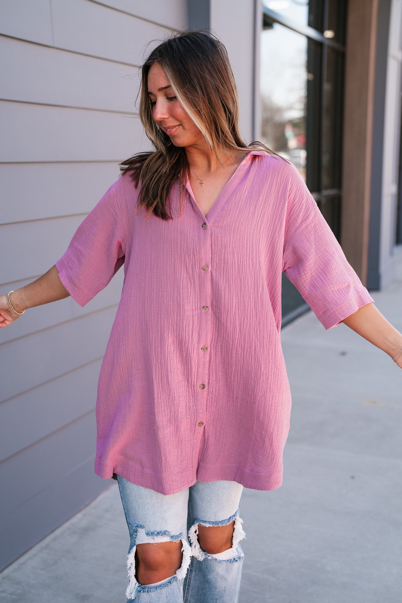 Up For It Tunic Top