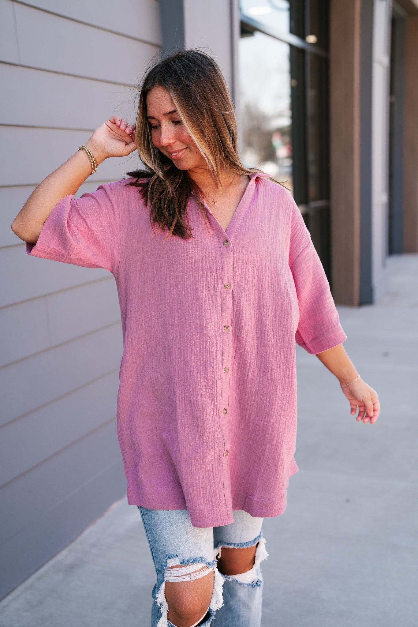 Up For It Tunic Top