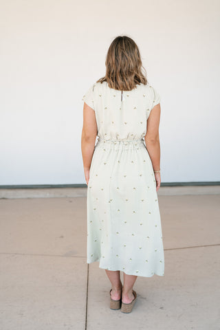 Sage & Petals Embroidered Set
