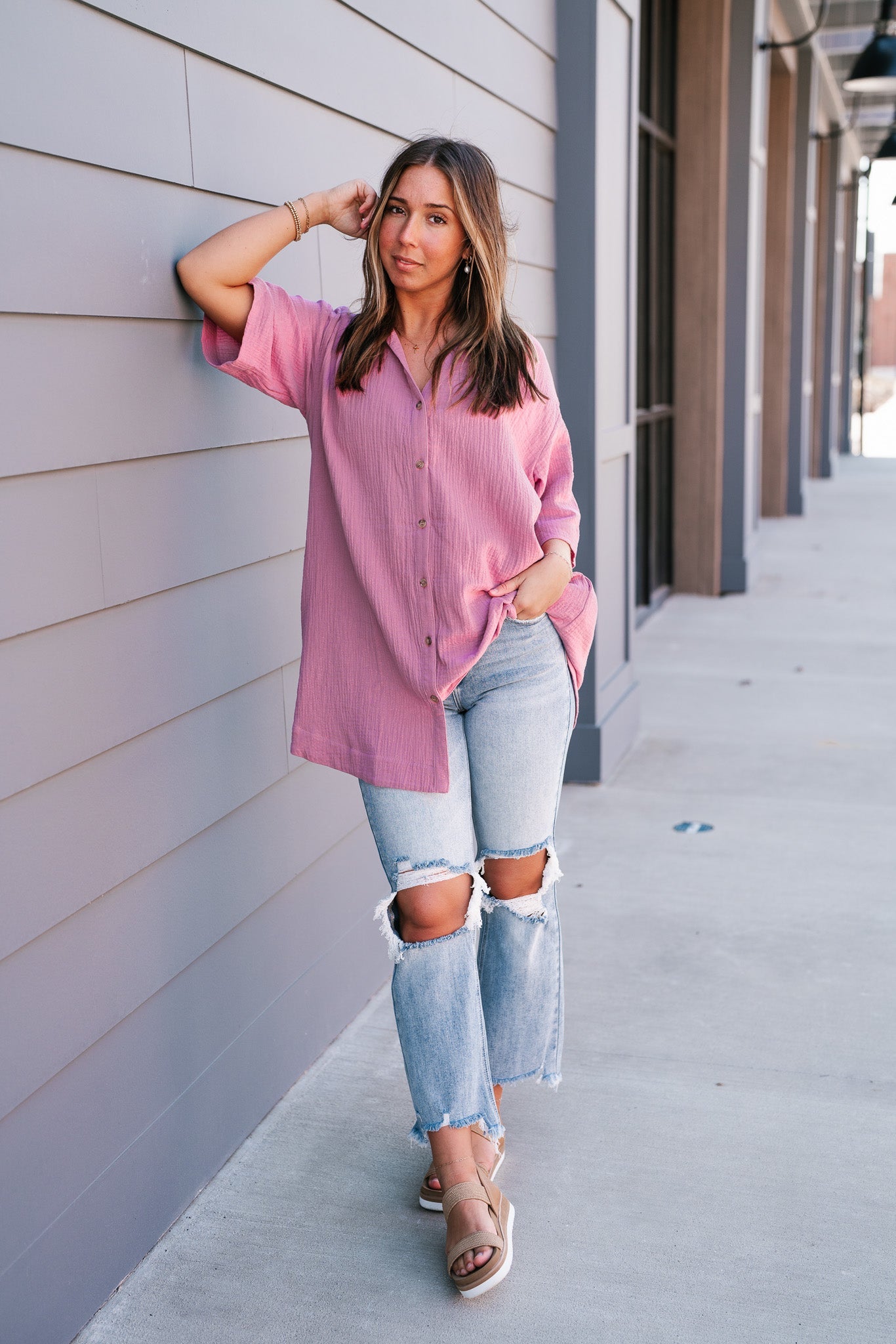 Up For It Tunic Top