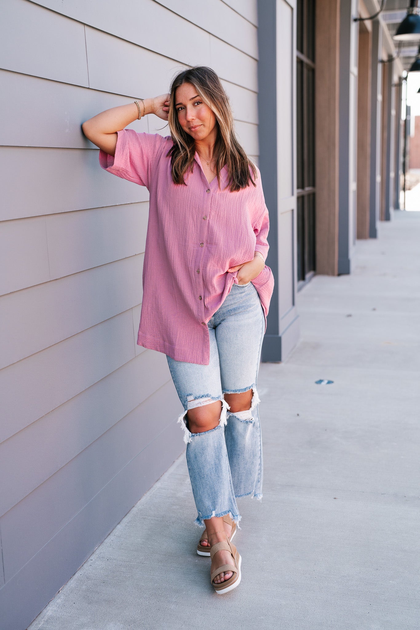 Up For It Tunic Top