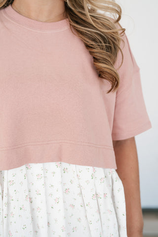Meadow Stroll Mini BabyDoll Dress