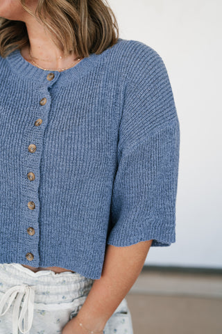 Emerson Button Up Knit Top
