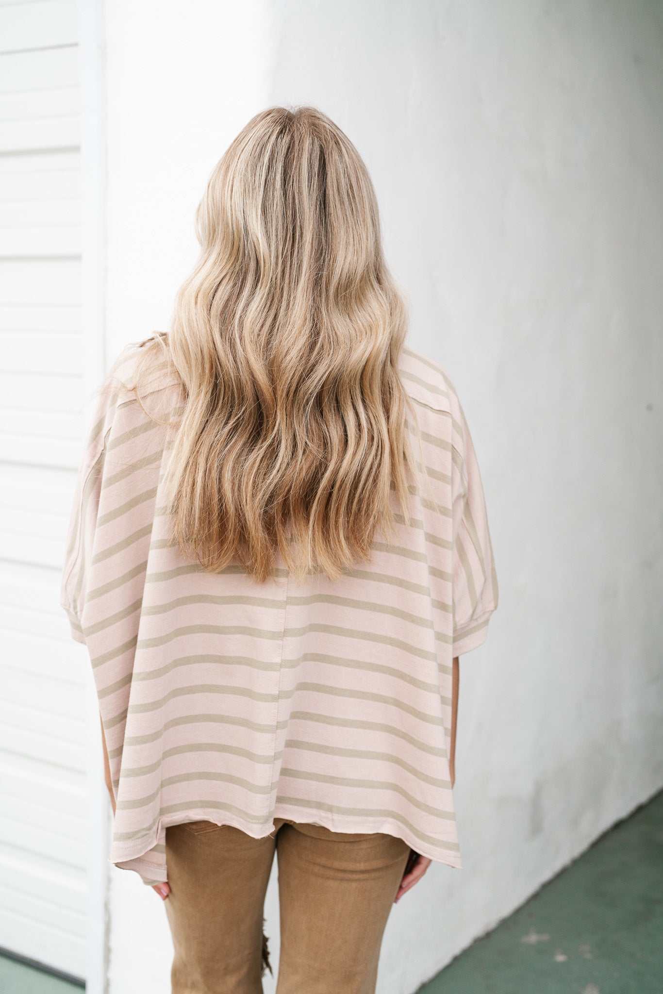 Rustic Retreat Striped Top