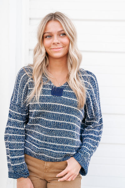 Margo Knit Striped Top
