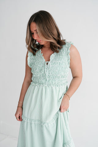 Sweet Spring Moments Smocked Dress