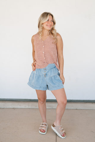 Morning Plans Knit Tank