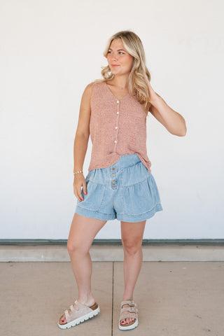 Morning Plans Knit Tank