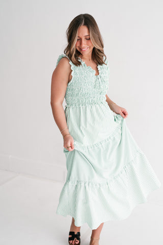 Sweet Spring Moments Smocked Dress