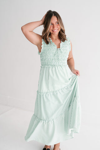 Sweet Spring Moments Smocked Dress