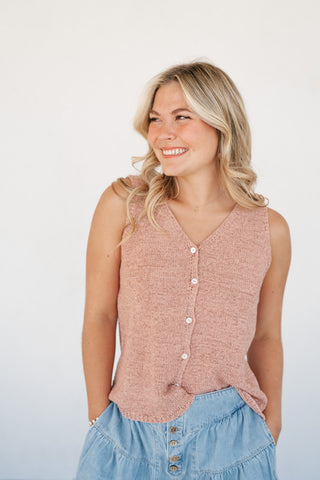 Morning Plans Knit Tank