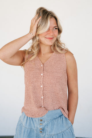 Morning Plans Knit Tank