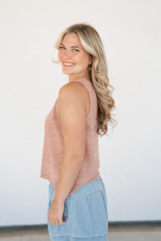 Morning Plans Knit Tank