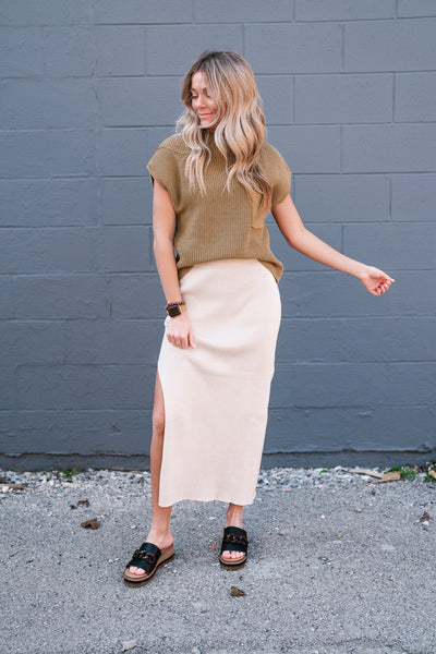 Harbor Knit Maxi Skirt