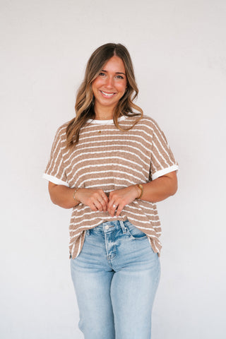 Sandbar Neutral Relaxed Tee