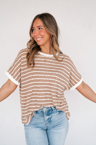 Sandbar Neutral Relaxed Tee