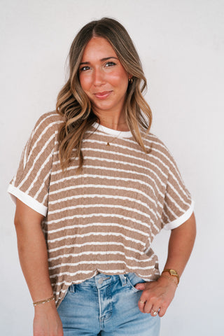 Sandbar Neutral Relaxed Tee