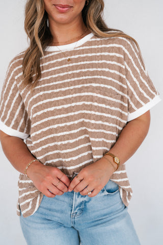 Sandbar Neutral Relaxed Tee