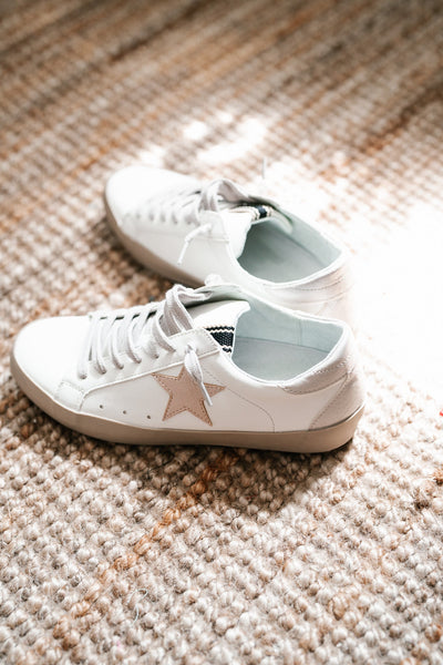 Karmen Light Pink Star Sneakers