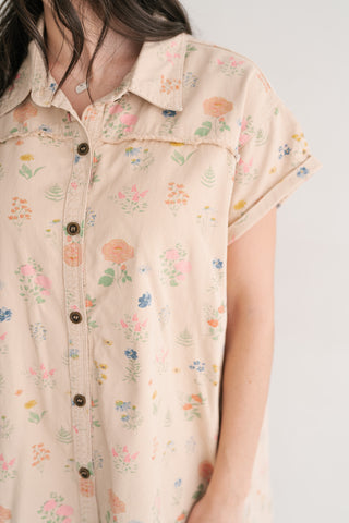 Sunny Meadow Shirt Dress